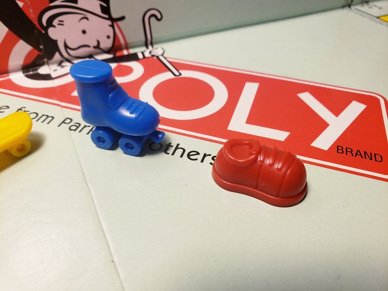 Monopoly Jr. Game Pieces Etsy