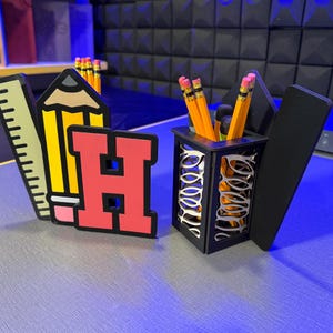 Teachers Pencil Holder – Custom Pencil Holder for Classroom & Desk Organization