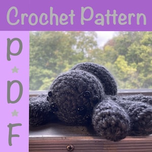 Crochet Spider Plush DIGITAL PATTERN