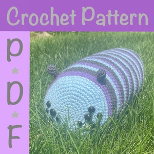 Crochet Caterpillar Plush DIGITAL PATTERN