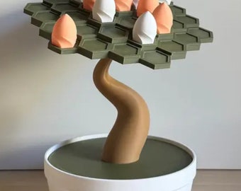 3-D Printed Bonsai Balancing tabletop game