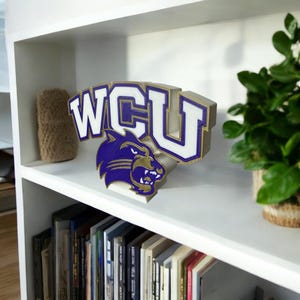 Officially Licensed Western Carolina University 3D printed decoration
