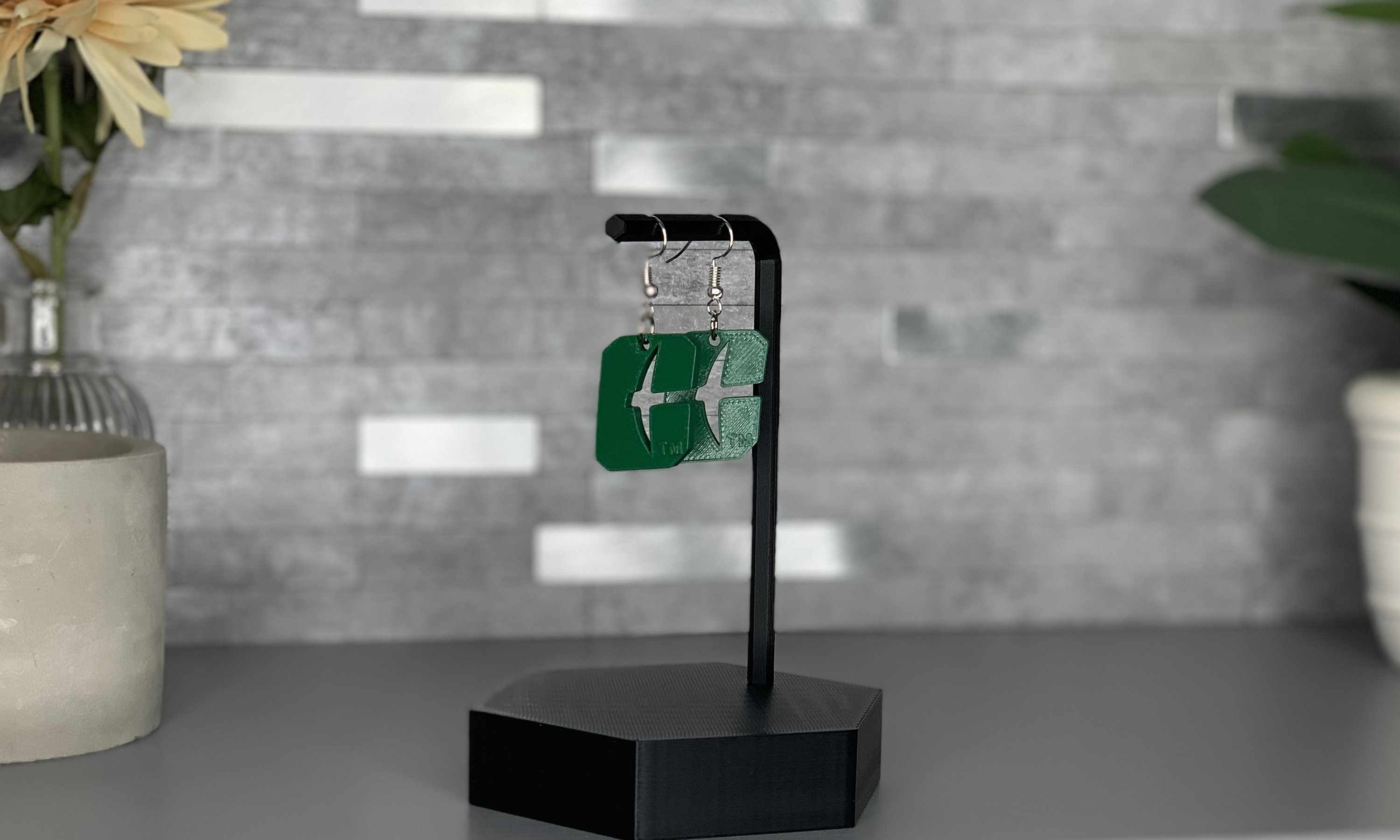 Officially Licensed Charlotte 49ers 3D Printed EARRINGS