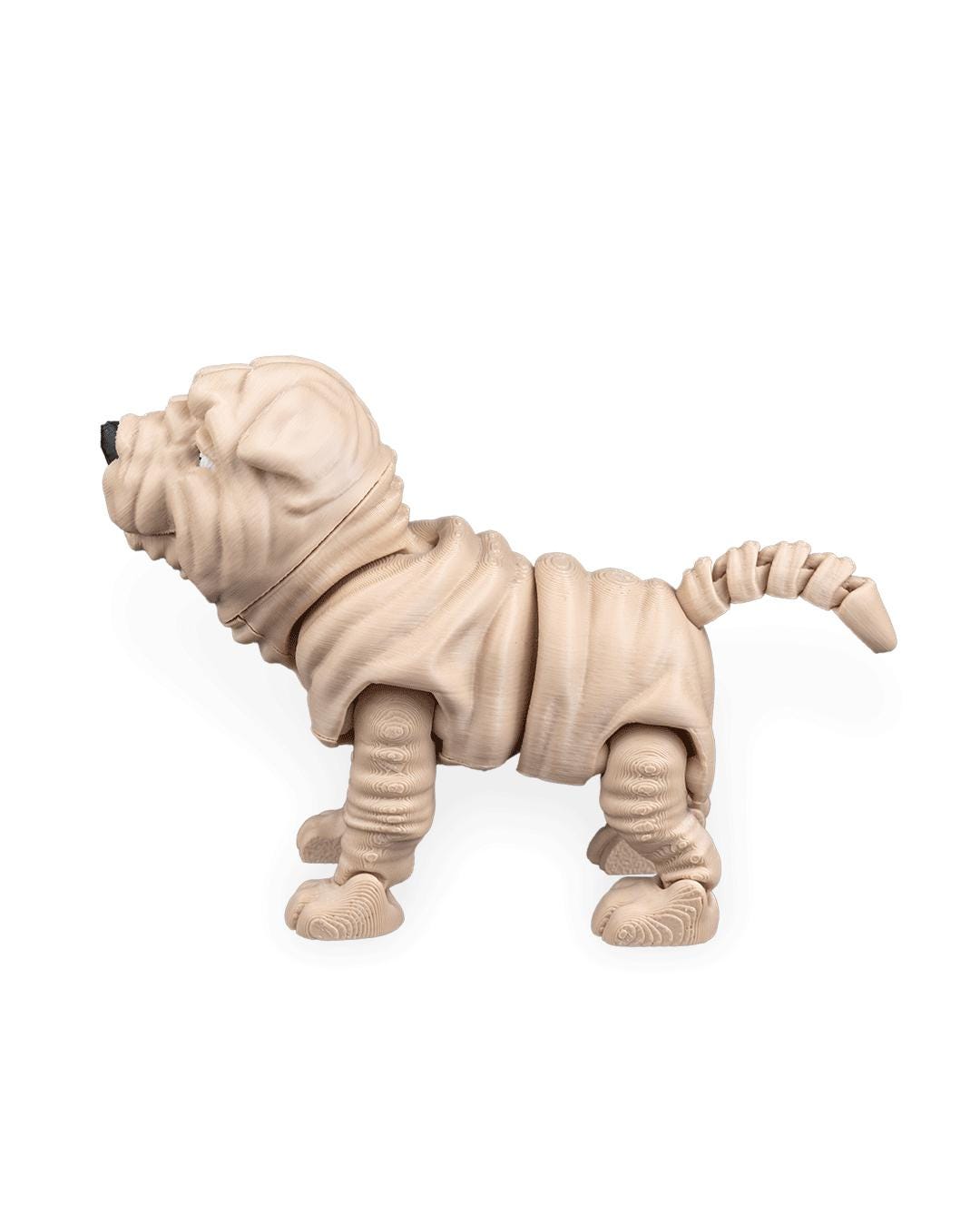 3-D Printed Waggle Tail Shar Pei - Etsy