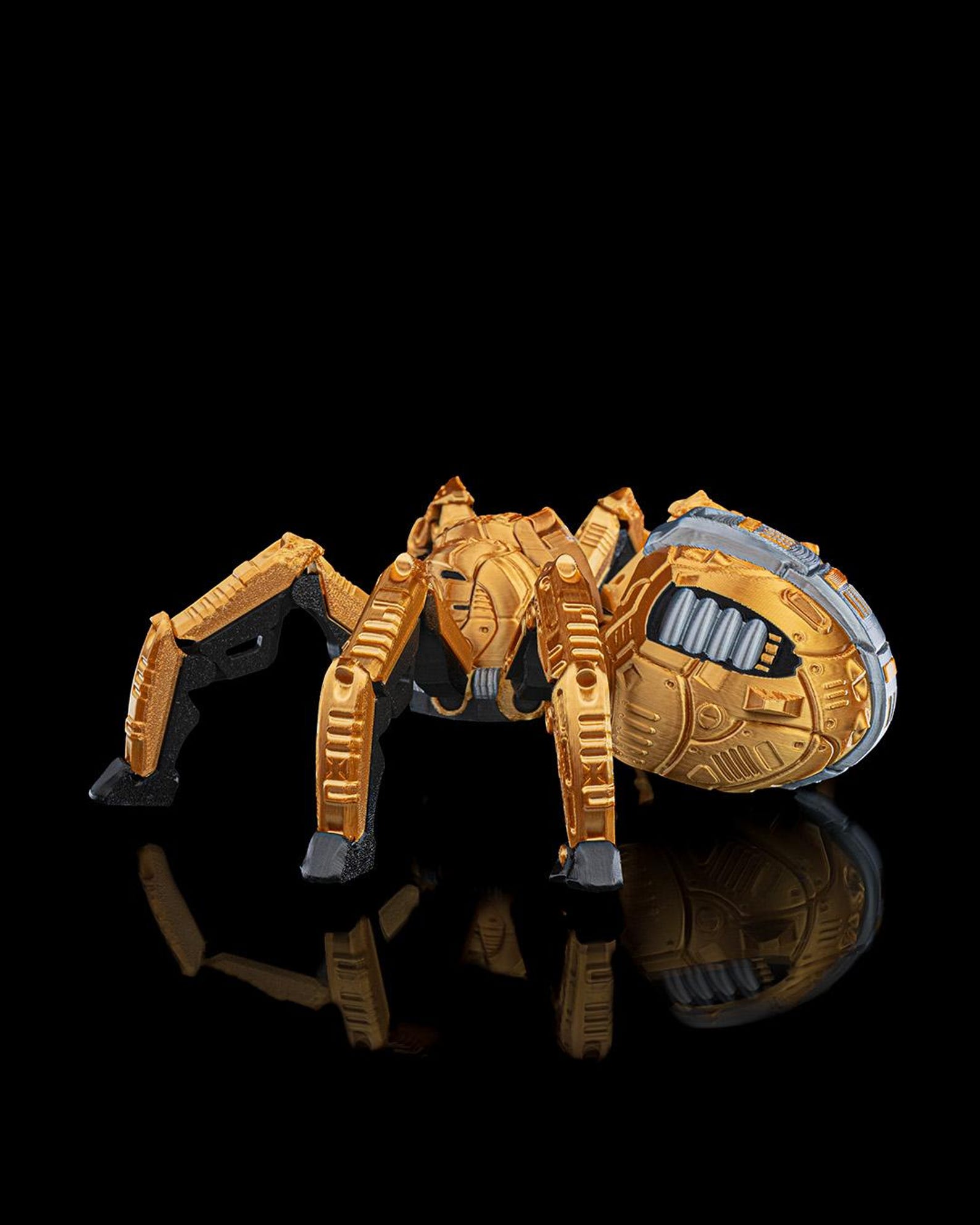 Spider Samstr 3D Printed Spiderbot Robotic Giant Spider With Hamster Operator - Etsy