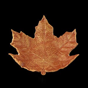 Maple Leaf Trinket Dish