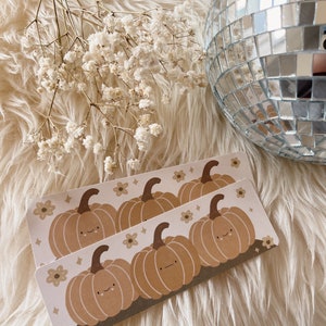 Pumpkin friends bookmark