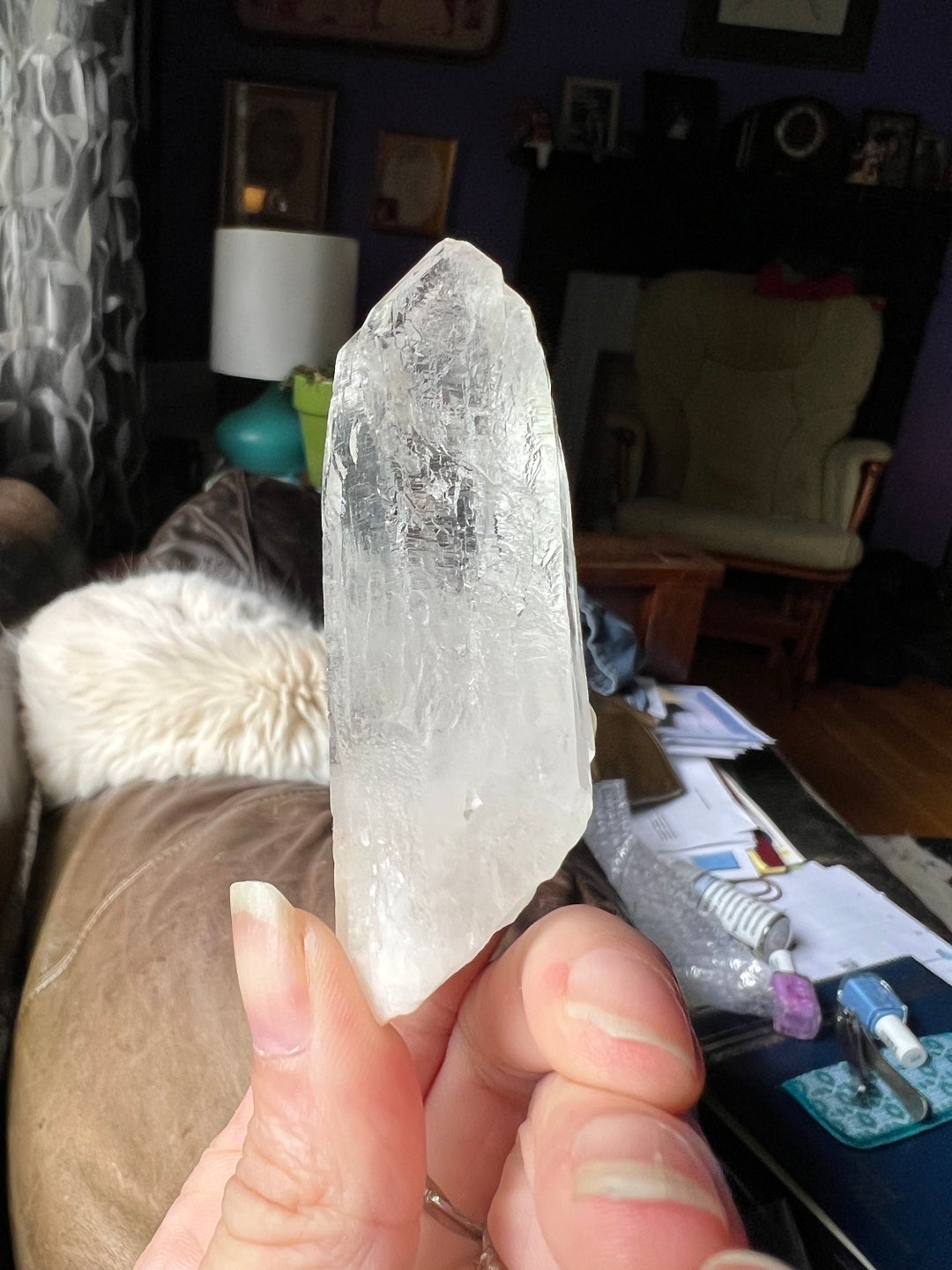 Jenipapo Giant Clear Cathedral Quartz Water Clear Ice Clear