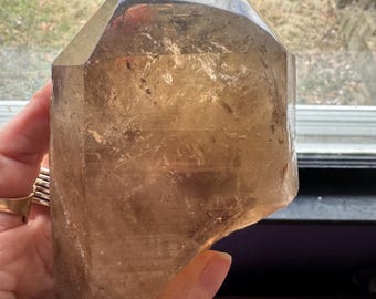 Large BG3 Citrine Smoky Citrine Clear Clarity big huge rare crystal from Minas Gerais Brazil Raw rough unpolished large