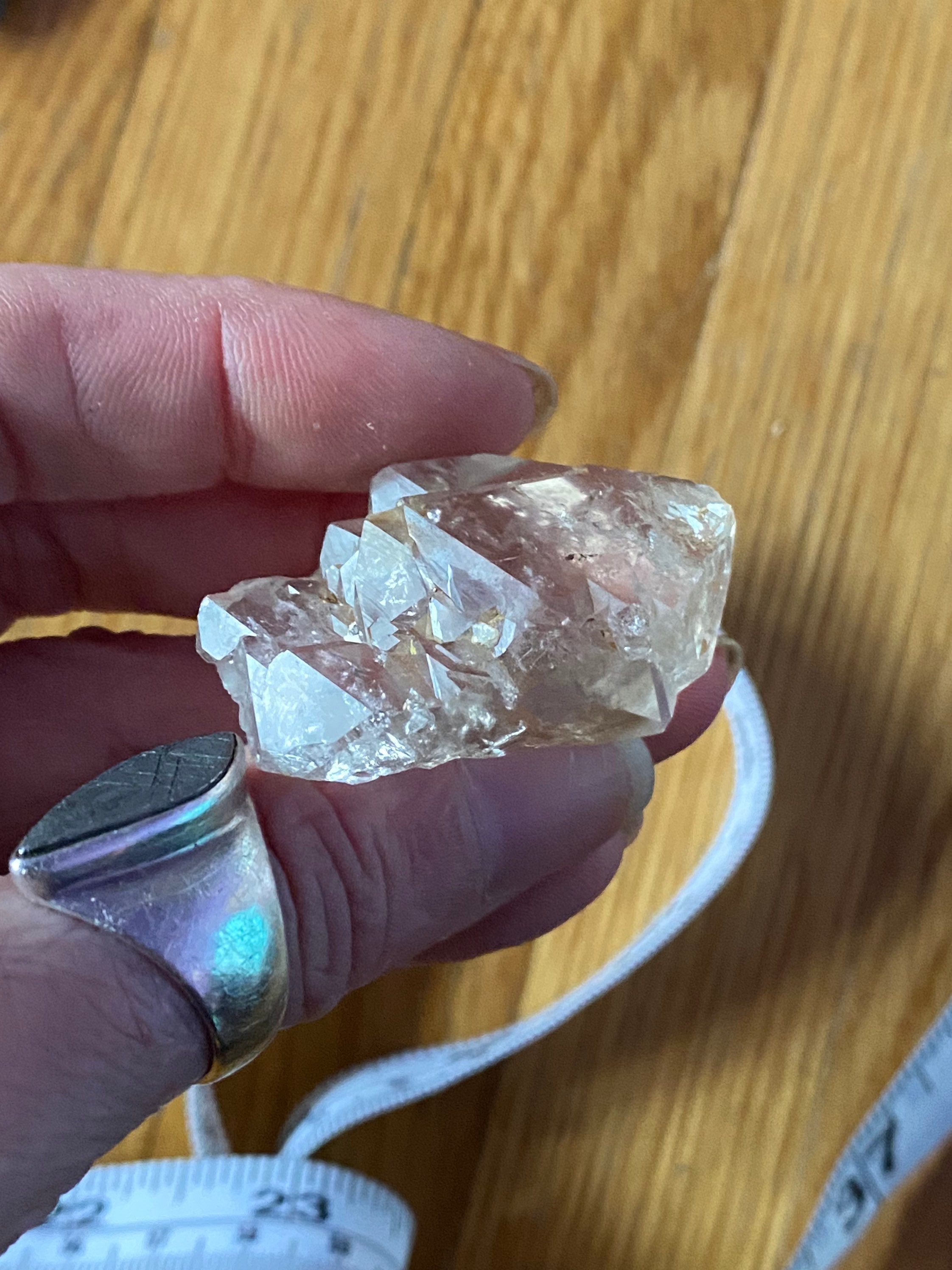Tabby Quartz Crystal