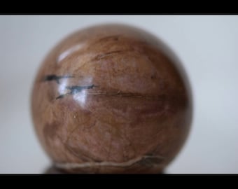 Rare high quality Rhodonite sphere ball large big