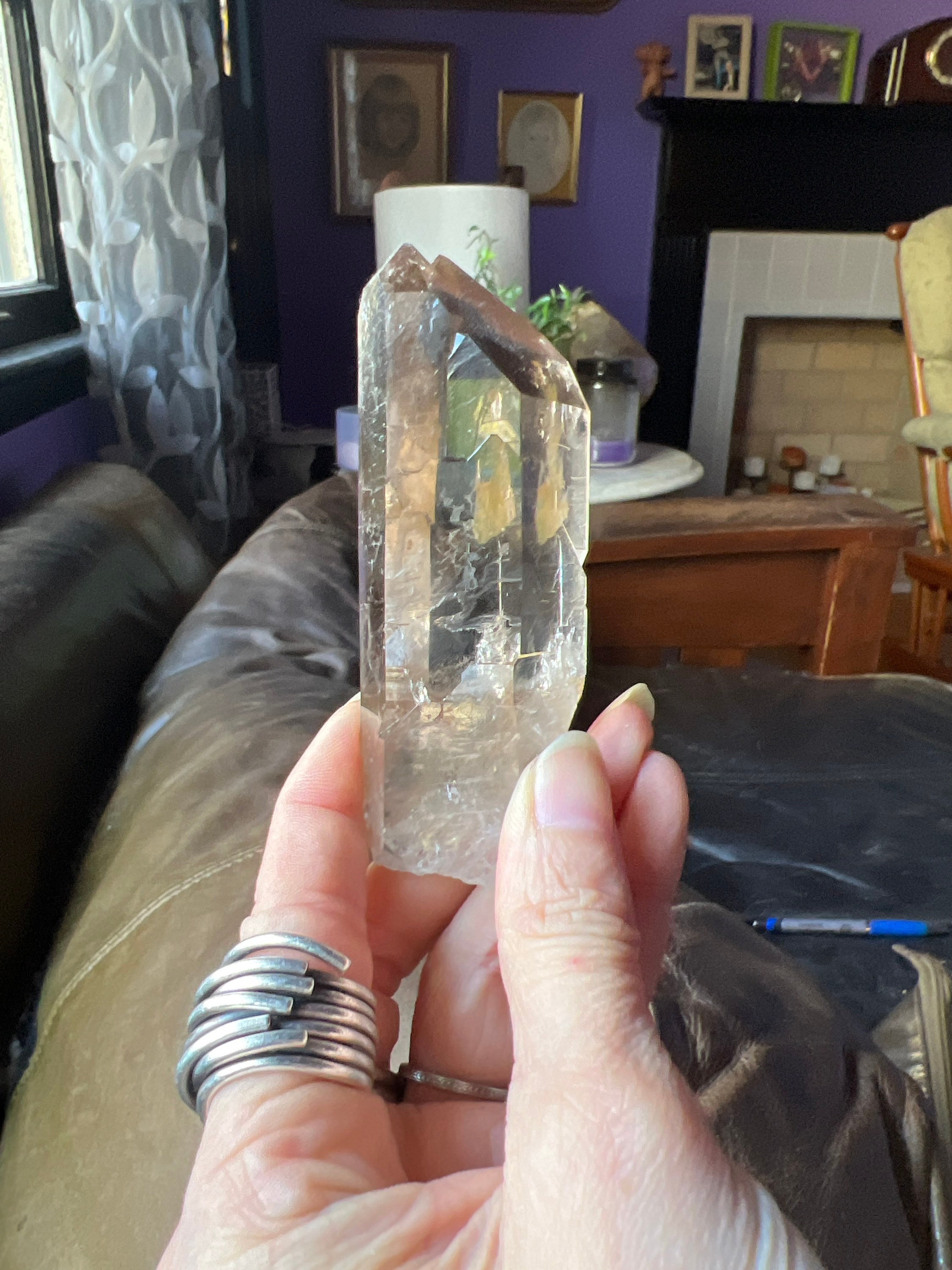 Trust Me Giant Water Clear Jenipapo Cathedral Quartz Ice Optical Clarity Rare Crystal Large Big Huge Brazil