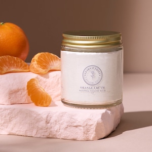 Orange Cream Whipped Tallow Balm by Clara and Fritz