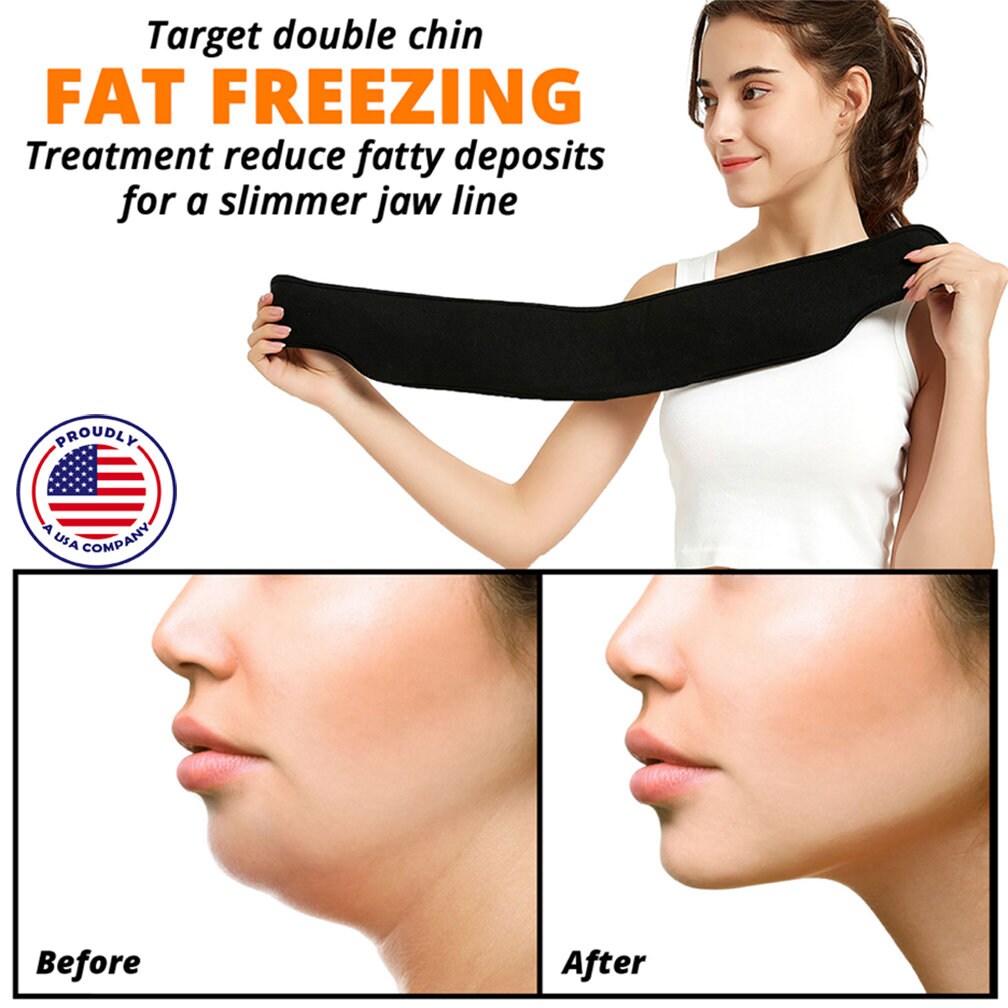 CRYOBOD Double Chin Face Slimming Wrappremium Fat Freezing Chin Reducer
