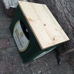 Bierkastensitz, Bierkastendeckel, Sitz für Kasten 200,5l Bild 5