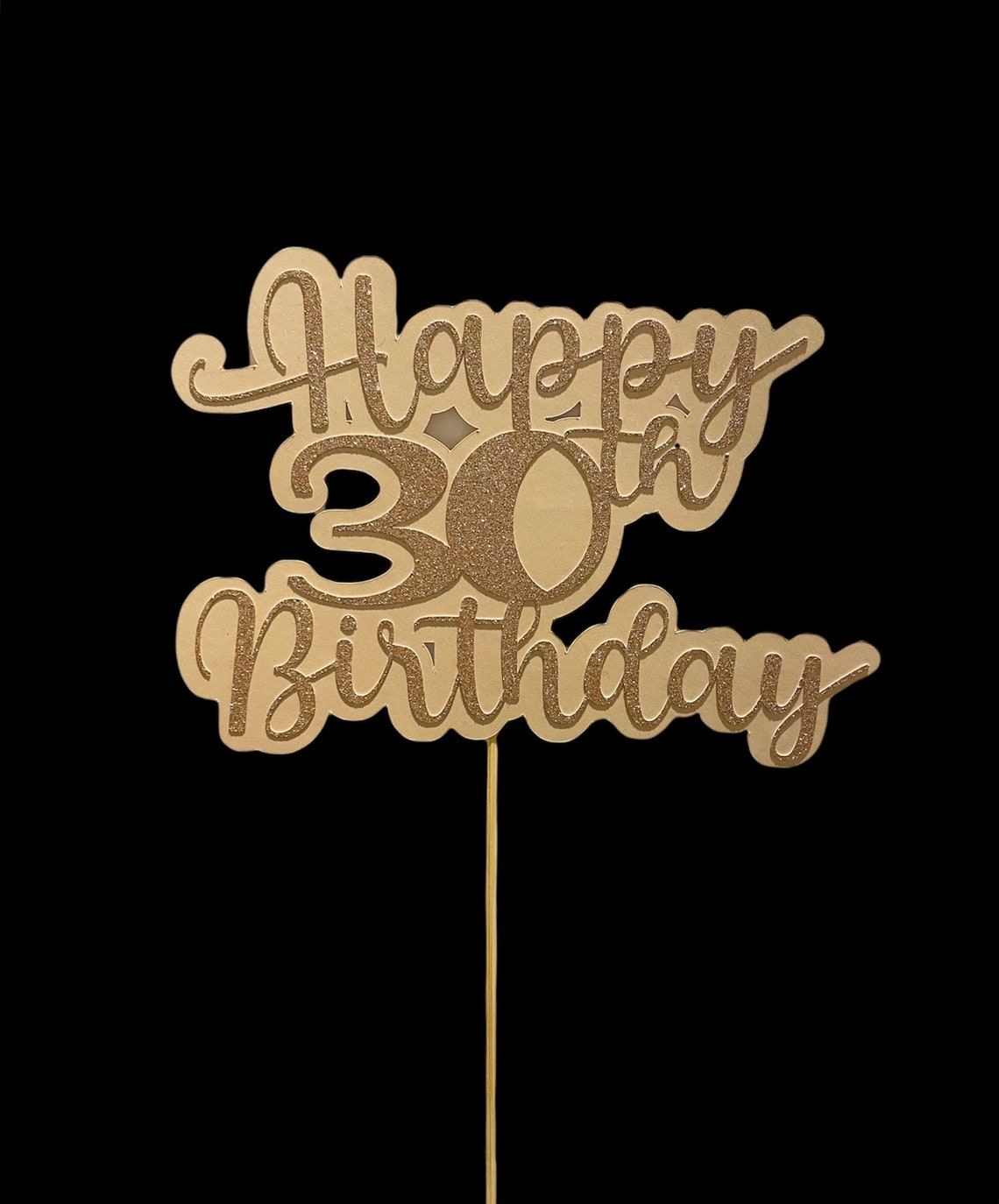 Personalized Birthday Cake Topper Etsy