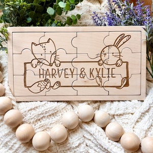 Personalized Puzzle Jigsaw Puzzle Custom Name Puzzle Unique Gift for New Mom Baby Shower Gift for Kids Personalized Gift