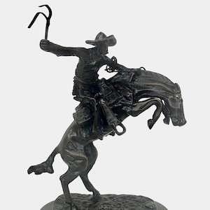 Frederic Remington “Bronco Buster” Bronze Sculpture - Baby to Jumbo Size