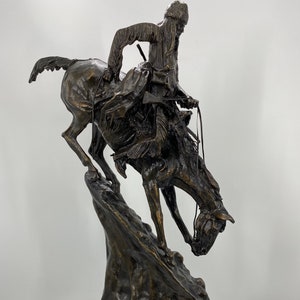 Frederic Remington “Mountain Man” Bronze Sculpture - Baby to Jumbo Size