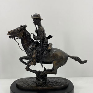 Frederic Remington “Trooper of the Plains” Bronze Sculpture - Mini to Jumbo Size