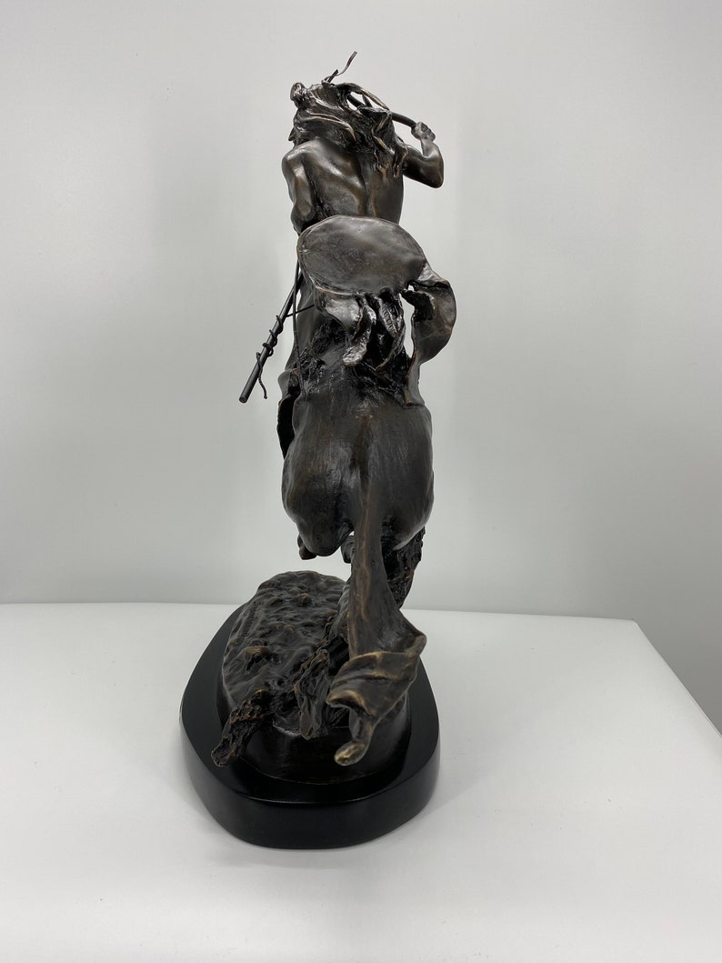 Frederic Remington cheyenne Bronze Sculpture Baby to Jumbo Size Etsy