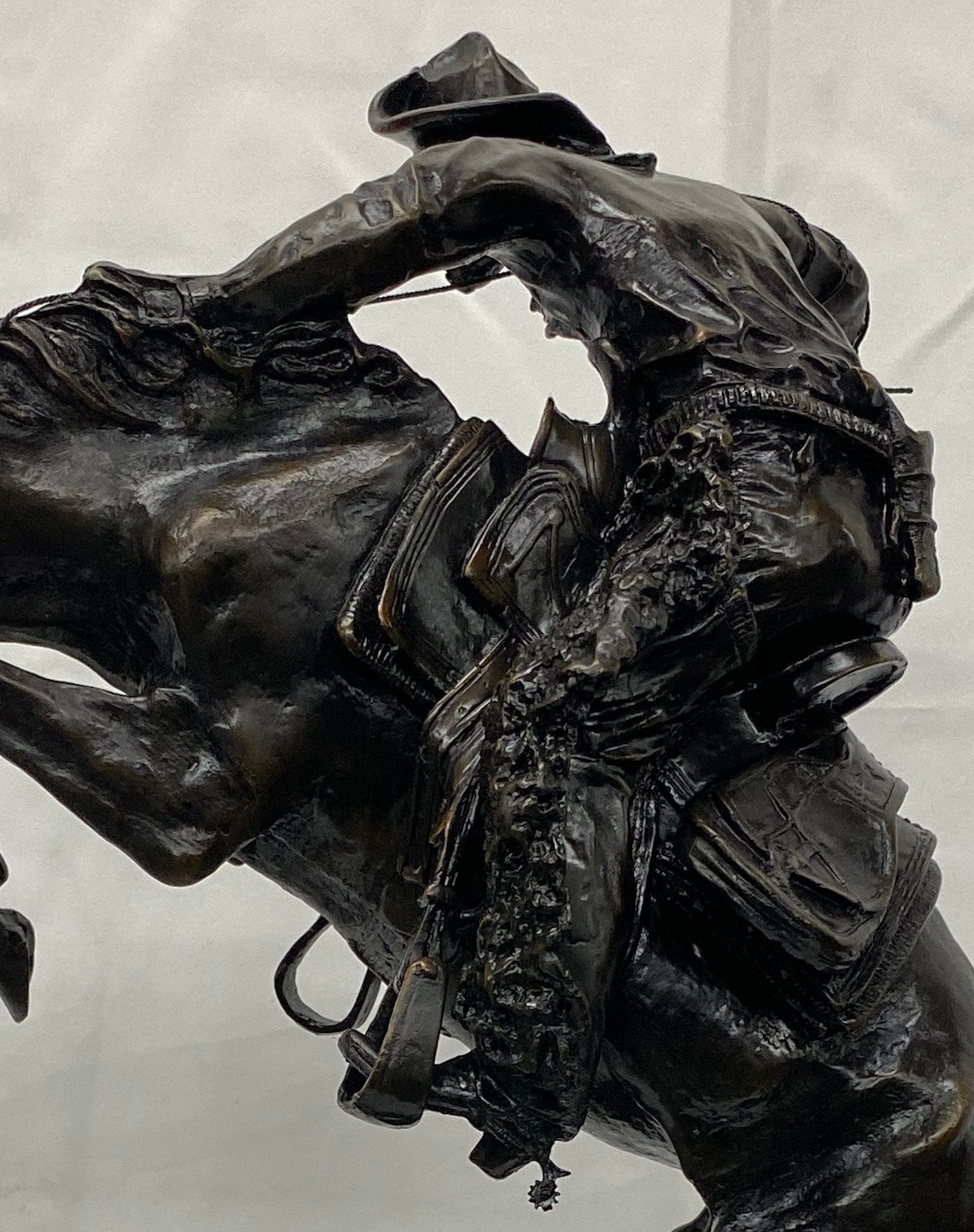 Frederic Remington wooly Chaps Bronze Sculpture Baby to Jumbo Size Etsy