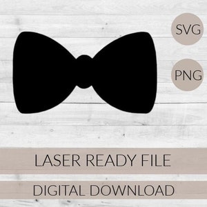 laser cut file/Bow tie SVG- Digital file- Bow tie cut file- Bow/hair bow/craft/hobby