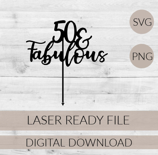 Cake Topper Digital File/digital Download/cut File/cake Topper/ Cake ...