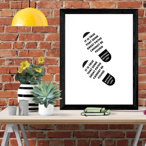 Digital Prints Wall Art, &#39;Some Great paths&#39;  Home Decor, Inspirational Quotes, Motivational Poster, Downloadable Digital Download