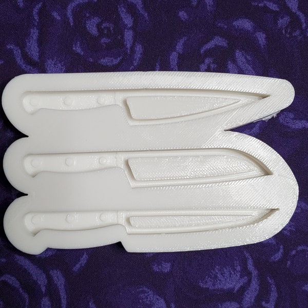 Knife Resin Mold Etsy