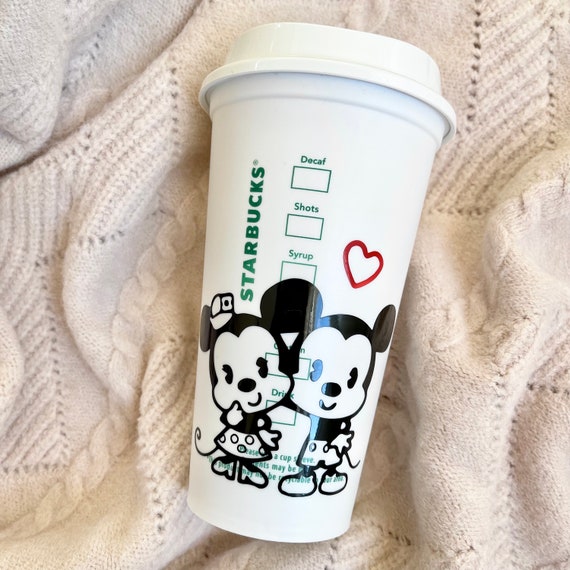 Disney Mickey Minnie Love Starbucks Reusable Cup | Personalized Starbucks  Cup | Starbucks Tumbler | Disneyland | Birthday Gift