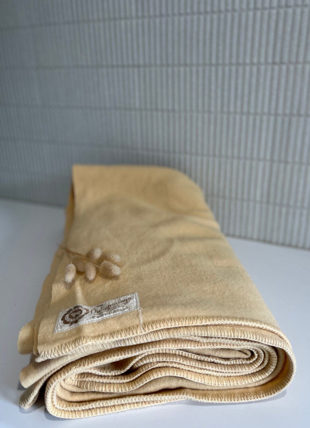 Onkaparinga Mellow Yellow Pure Wool Blanket Etsy