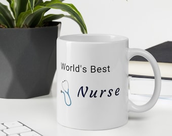 World's Best Nurse dark 11 oz