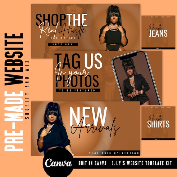 Shopify website design, Wix website design, Website banners, Website templates, Wix banner, Shopify banner, DIY wesbite