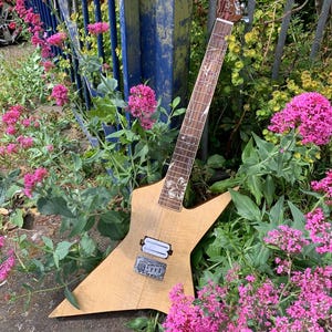 ELECTRIC GUITAR! WOW! Unique inlay, neck-through, awesome!