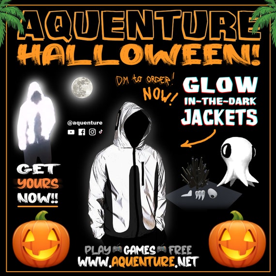 RAVE Jacket [glow-in-dark] Octopus! as Seen on Youtube! - Etsy