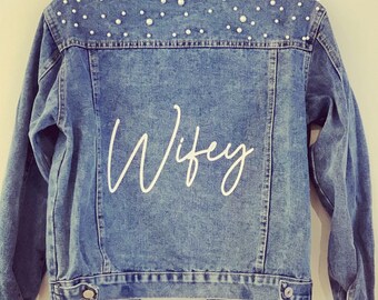 Future Mrs Jean Jacket - Etsy