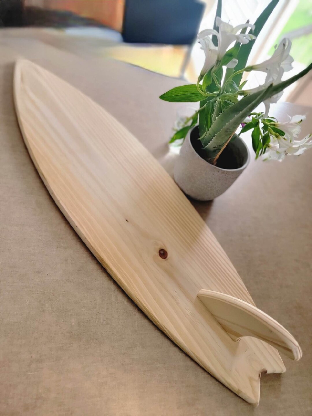 3 Ft SURFBOARD Surf FIN Wall Art Wood Surf Board Art Ocean Etsy