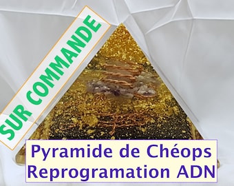Orgonite Pyramid of Cheops DNA re-programming