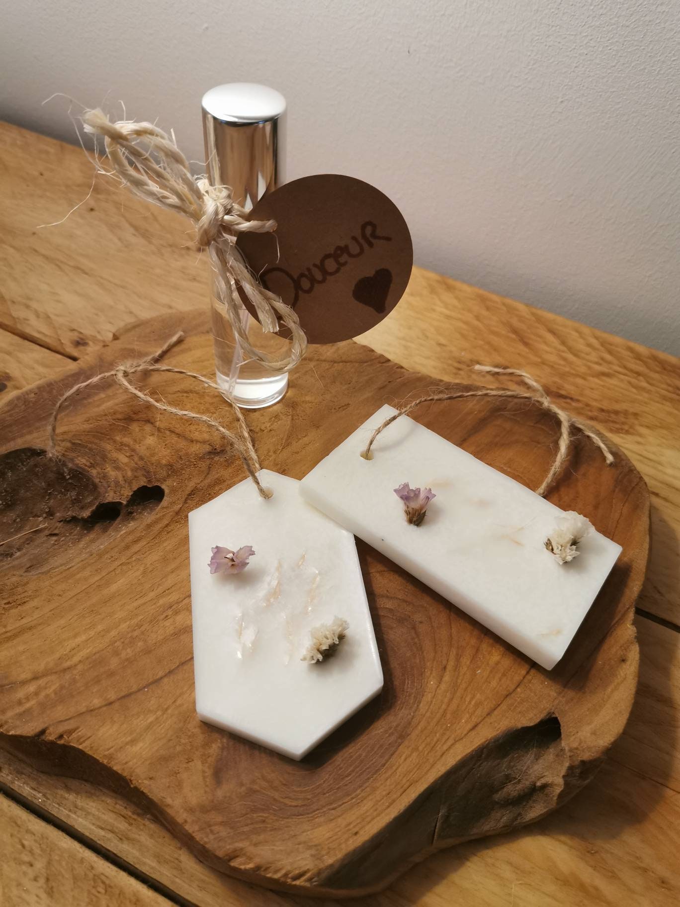 Lot Parfum d'intérieur + 2 Galets Fondants Parfumés