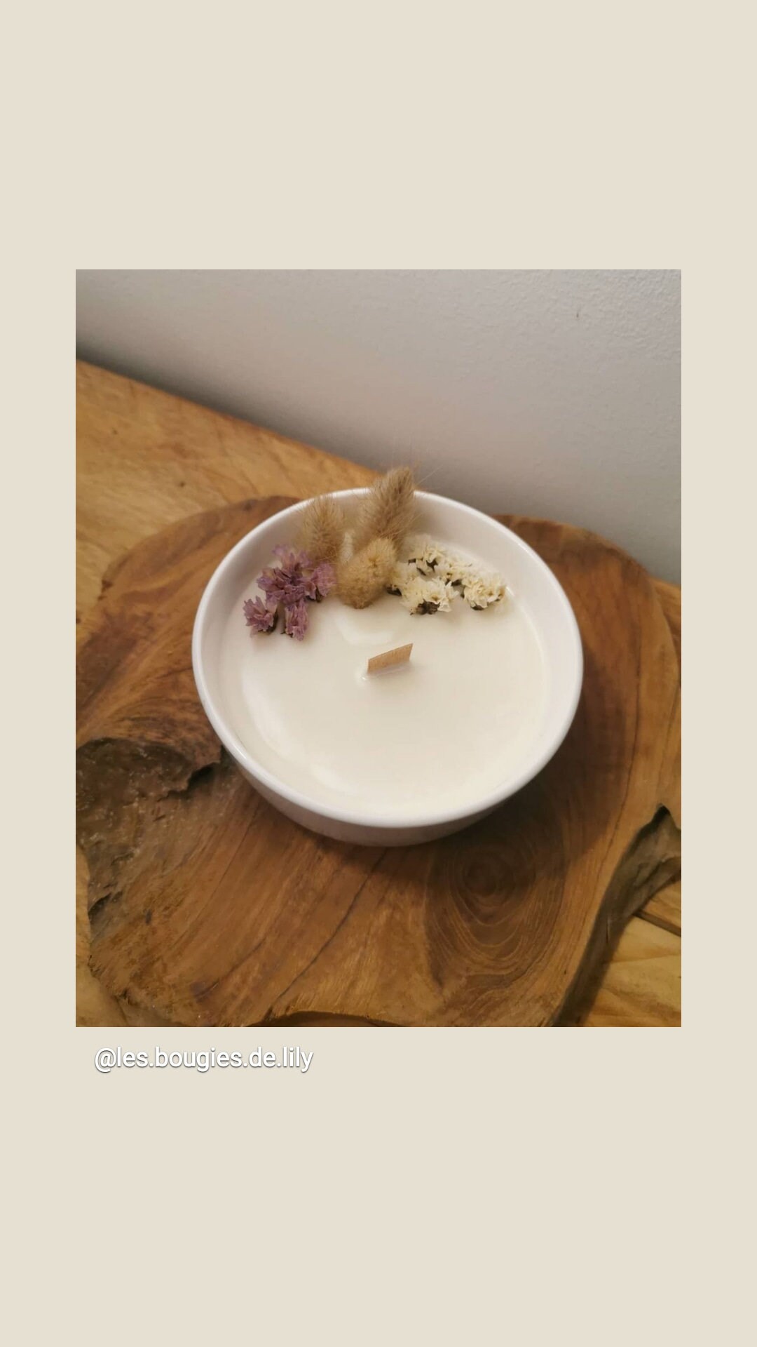 Bougie Pot Blanc 150Ml