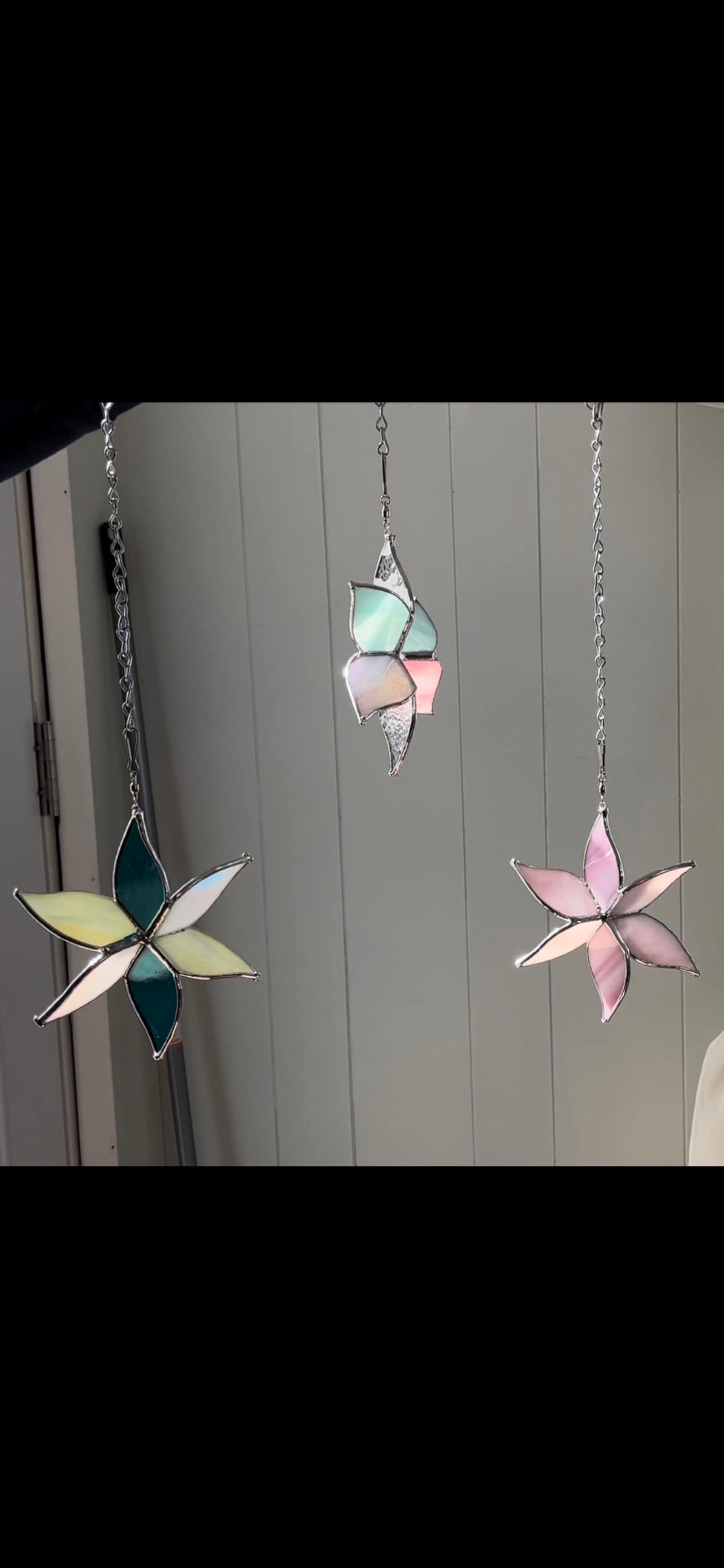 Stained Glass Spinners Etsy