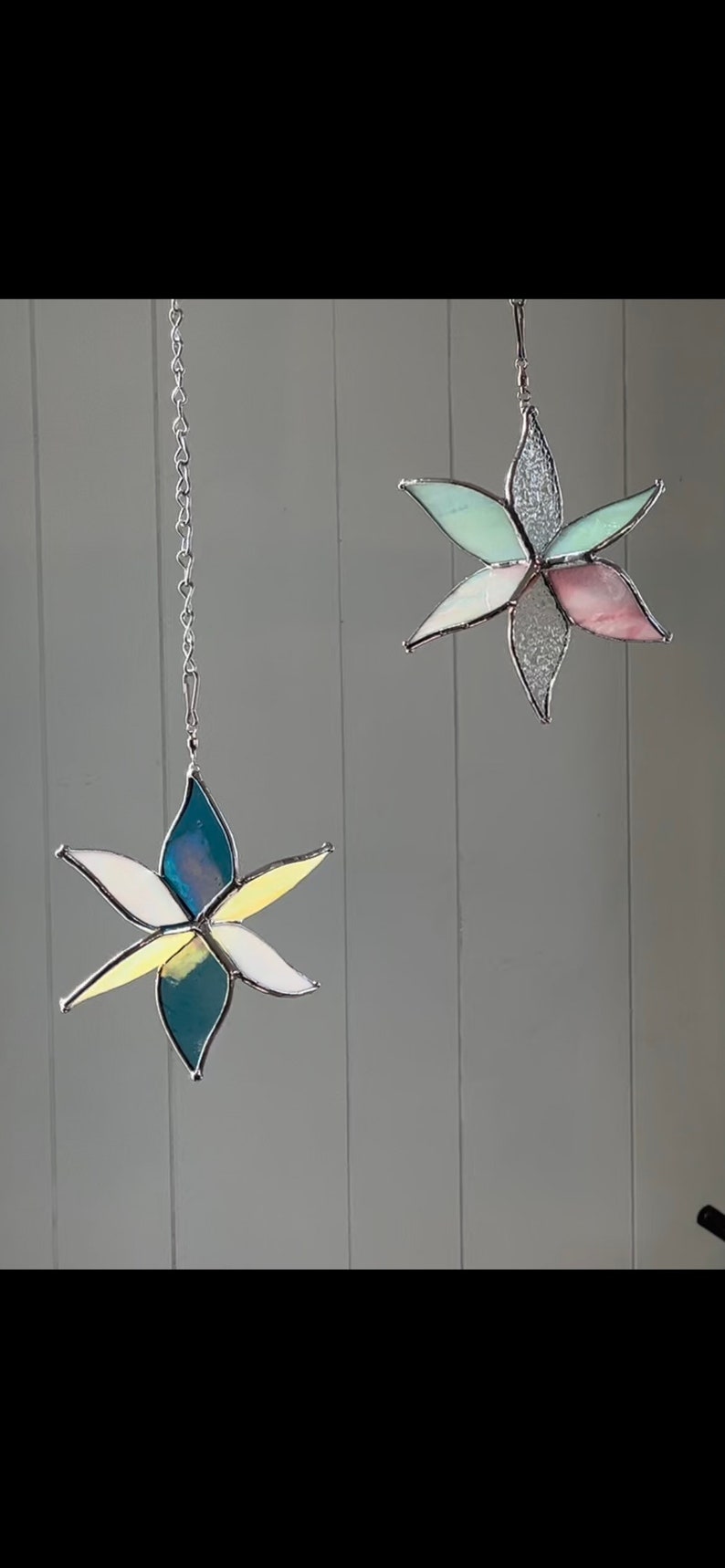 Stained Glass Spinners Etsy