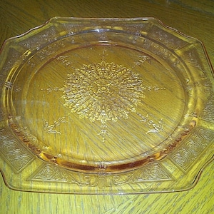 Vintage Pink Princess Dinner Plate 9&quot;