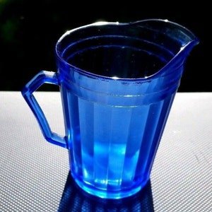 Cobalt Blue Aurora 4 1/2&quot; Creamer / Pitcher