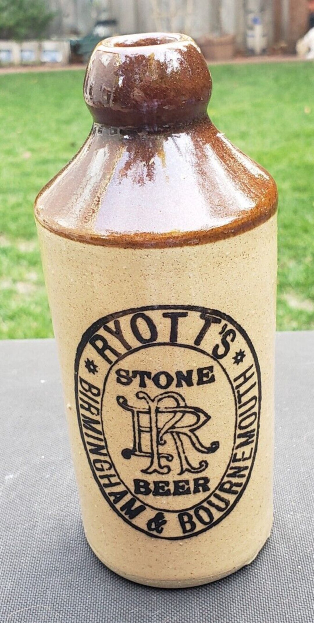 Vintage Ryott's, Stone Beer, Birmingham & Bournemouth, Bottle Pearson's