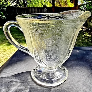 Crystal Royal Lace Creamer