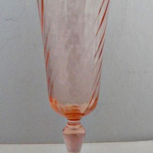 Tige/gobelet à champagne rose Arcoroc Rosaline Swirl - ARC 17