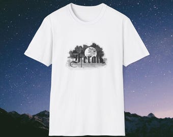Feral - Cats In Clouds - Unisex Softstyle T-Shirt - 8 Colors - XS-5X