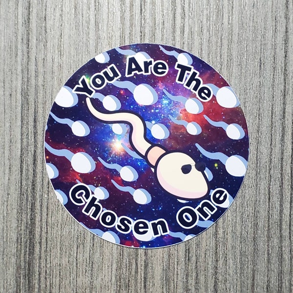You Are the Chosen One - Waterproof Vinyl Sticker 3"